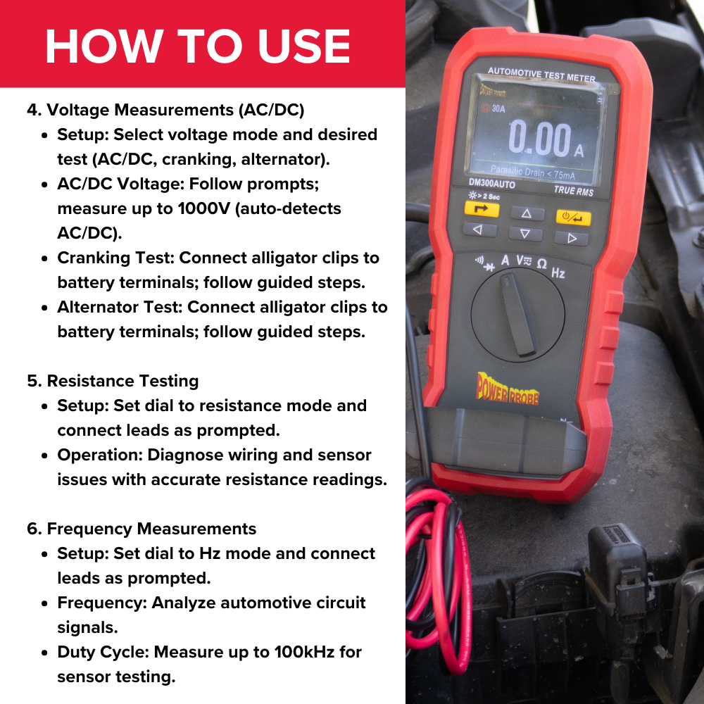 DM300AUTO - Digital Multimeter