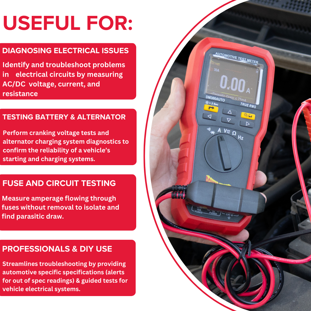 DM300AUTO - Digital Multimeter