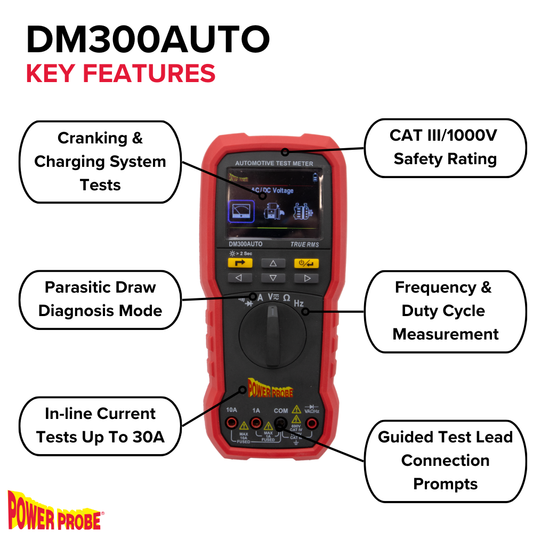 Power Probe DM300AUTO Digital Multimeter