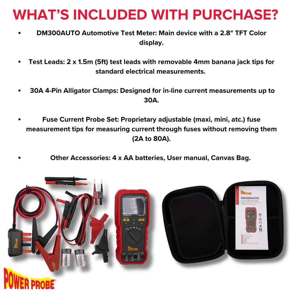 Power Probe DM300AUTO Digital Multimeter