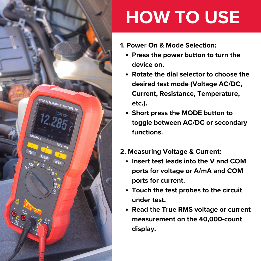 Power Probe DM600MAX