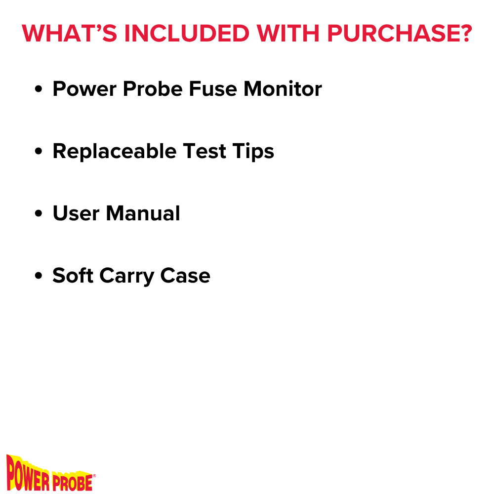 Power Probe PPFUSE Fuse Monitor