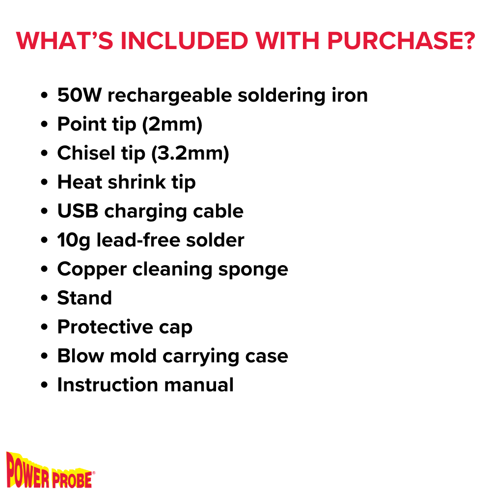 Power Probe PPPS50W Pro Solder Kit
