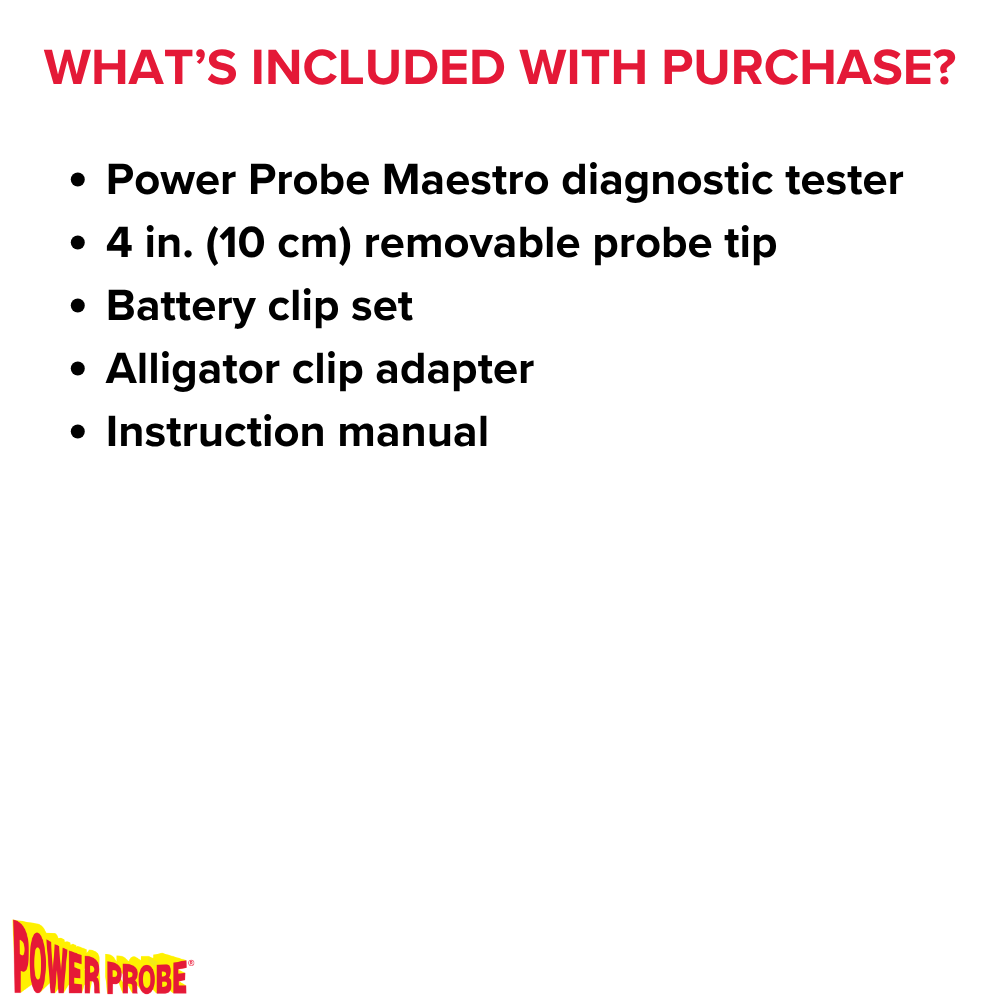 Power Probe PPTM01AS Maestro Circuit Tester