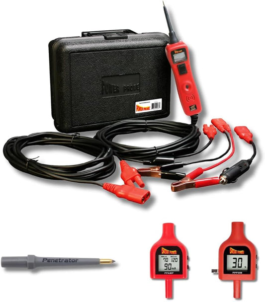 Power Probe 3 Red Kit with AMP, PWM & Tungsten Tip Bundle