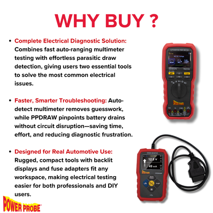 Power Probe Premium Parasitic Draw & Electrical Diagnostic Bundle (Sema Bundle)