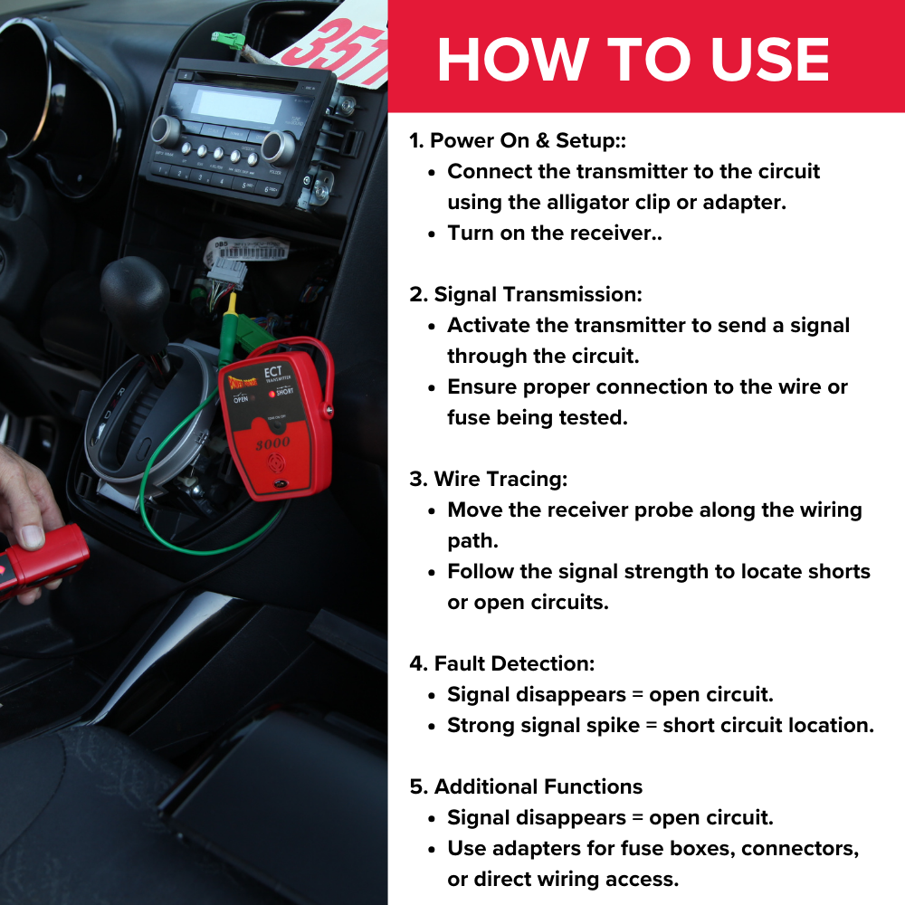 Power Probe ECT3000B Short Circuit Tracer - Tool Only