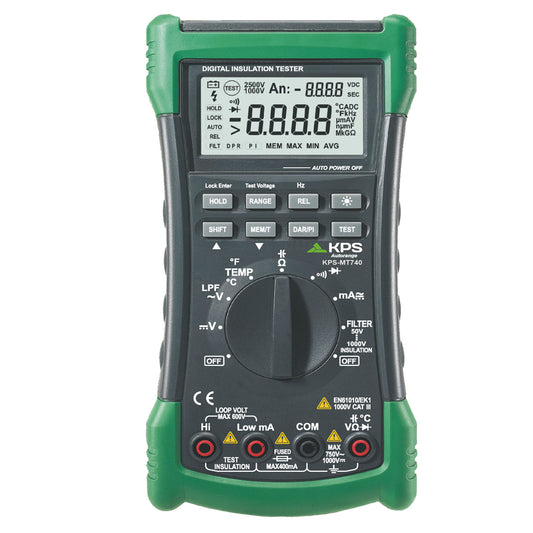 KPS MT740 TRMS Digital Multimeter and Insulation Tester