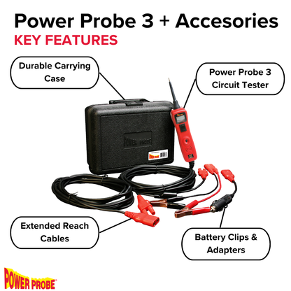 Power Probe PP319FTC Circuit Tester with Accessories (Limited Edition)