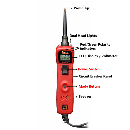 Power Probe PP319FTC Circuit Tester with accessories