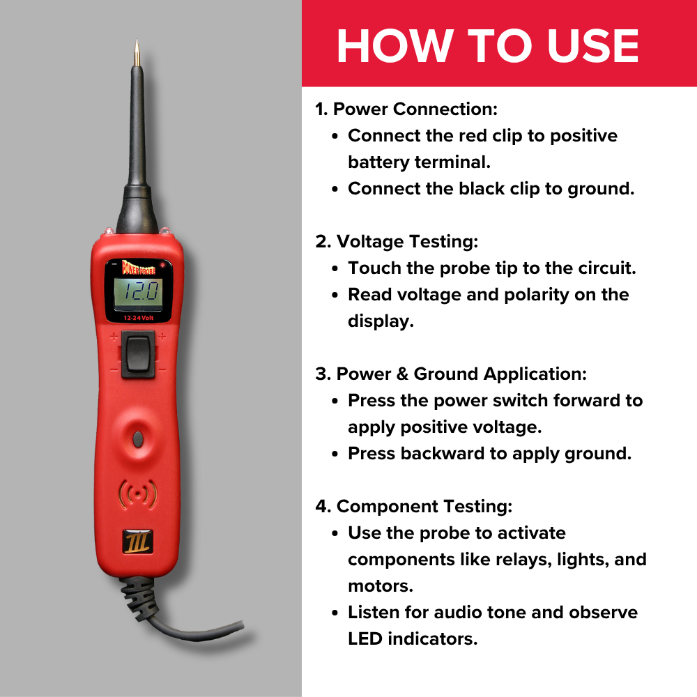Power Probe PP319FTC Circuit Tester with Accessories (Limited Edition)