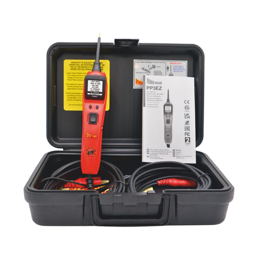 Power Probe PP3EZREDAS Circuit Tester Kit with learning and diagnostics mode for Easy Automotive Electrical and Component Testing for 12 to 24 volts Electrical Systems