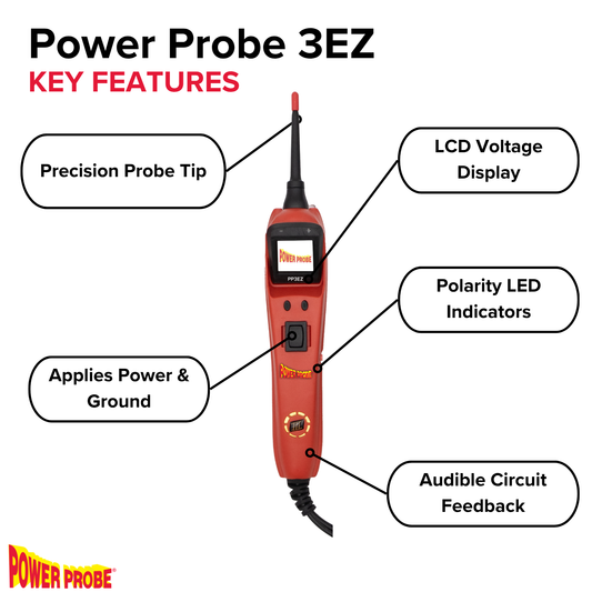 Power Probe PP3EZCS Circuit Tester with learning and diagnostics mode – Tool Only (Limited Edition Colors)
