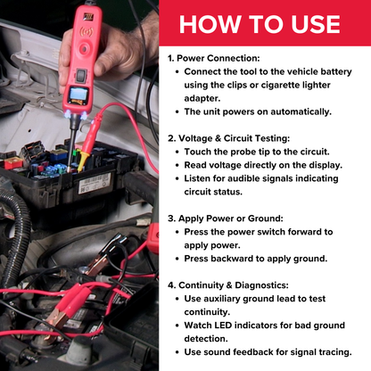Power Probe PP3LS01 Circuit Tester with Test Leads