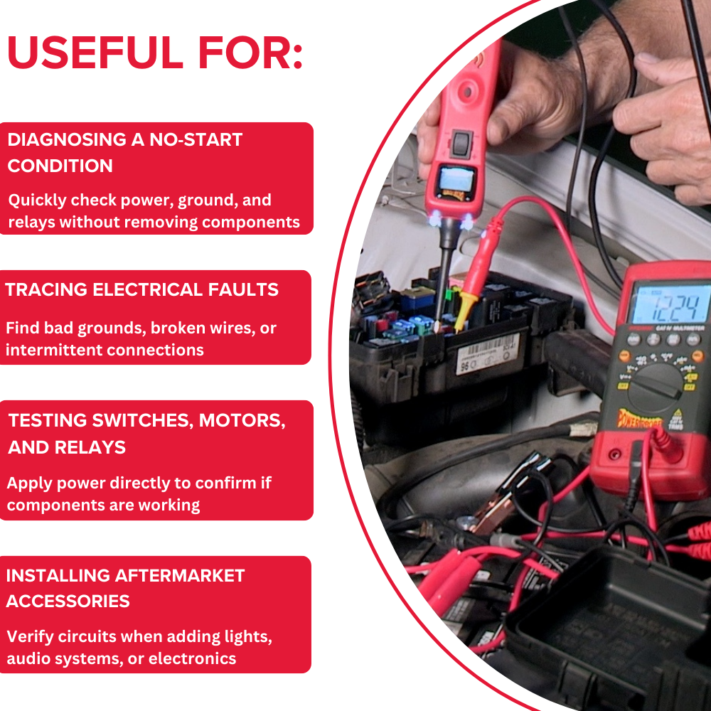Power Probe PP3LS01 Circuit Tester with Test Leads