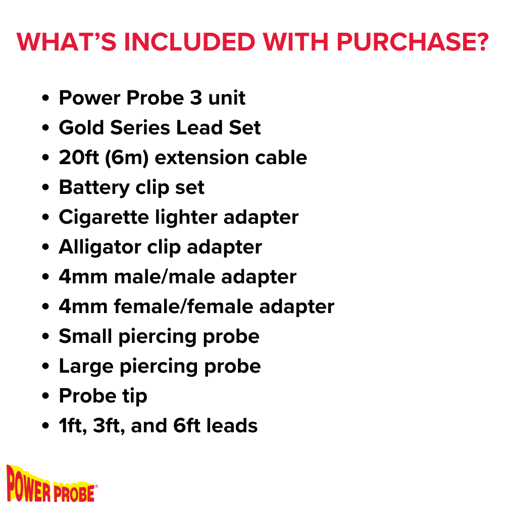 Power Probe PP3LS01 Circuit Tester with Test Leads