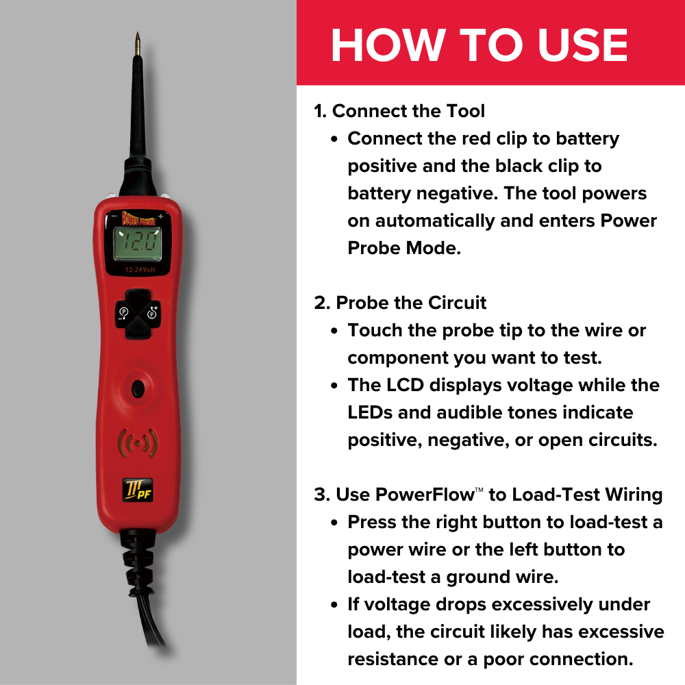 Power Probe 3 PowerFlow™ Professional Diagnostic Kit