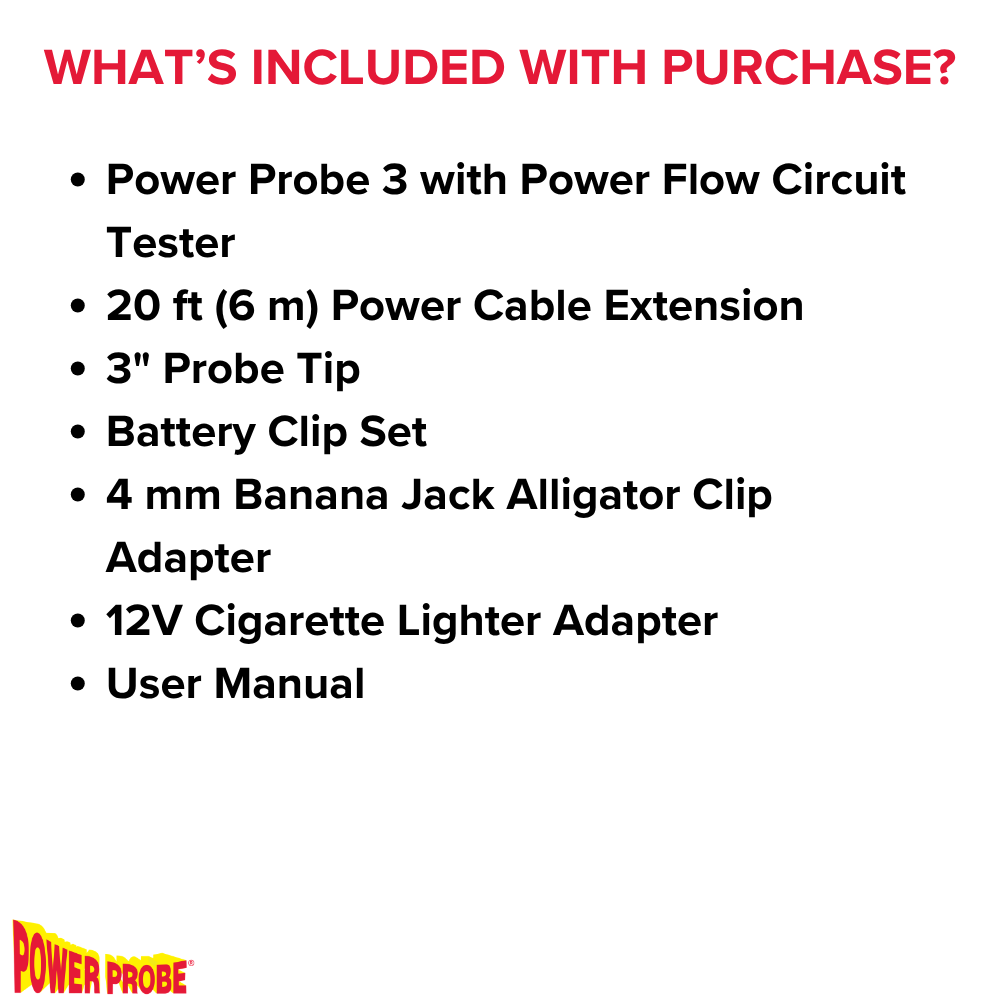 Power Probe 3 PowerFlow™ Professional Diagnostic Kit