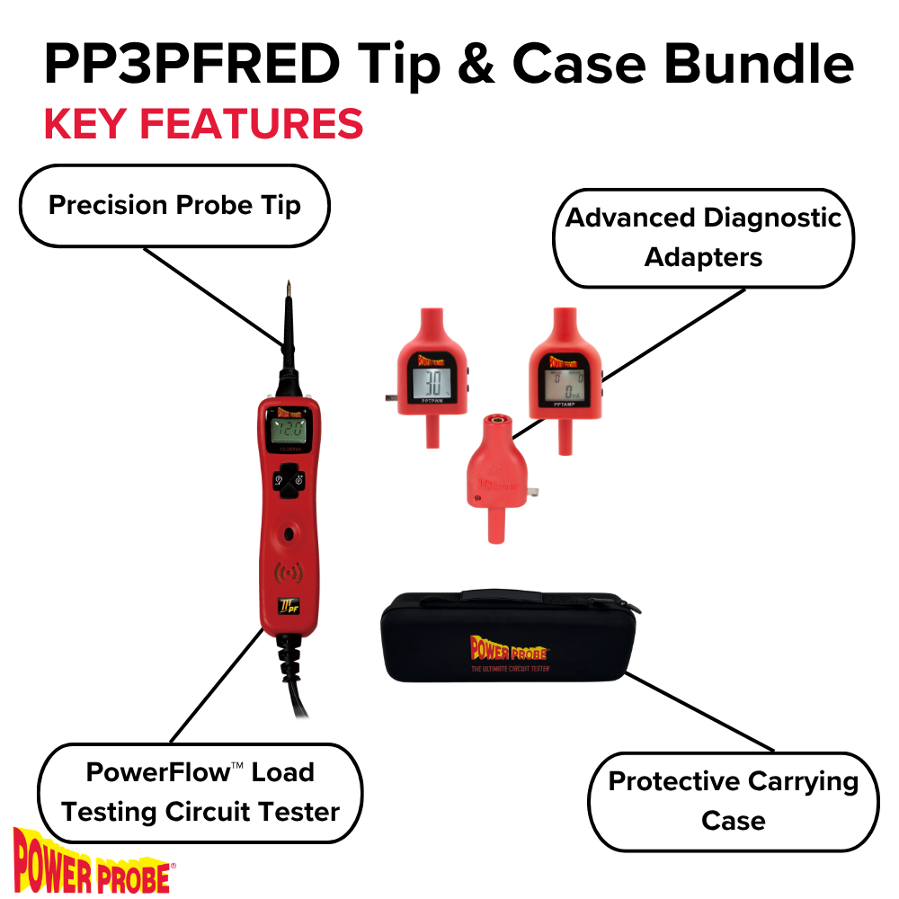 Power Probe 3 PowerFlow™ Circuit Tester with Tips and Case