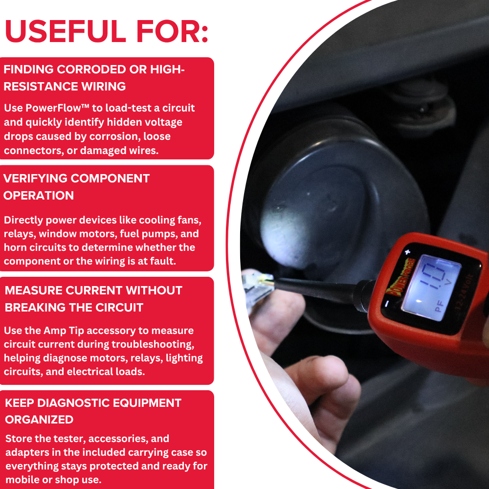 Power Probe 3 PowerFlow™ Circuit Tester with Tips and Case
