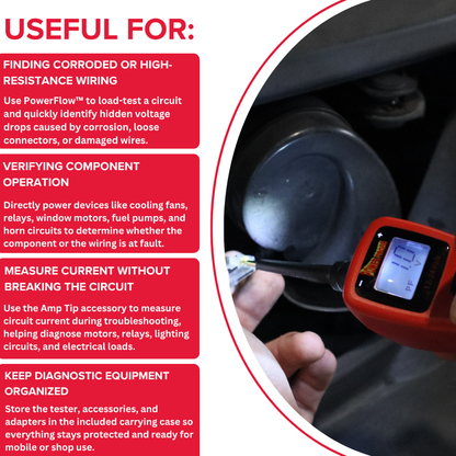 Power Probe 3 PowerFlow™ Circuit Tester with Tips and Case