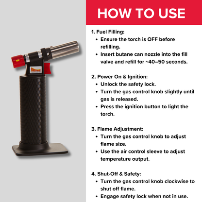 Power Probe PPBT Butane Torch for Soldering