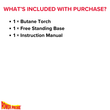 Power Probe PPBT Butane Torch for Soldering