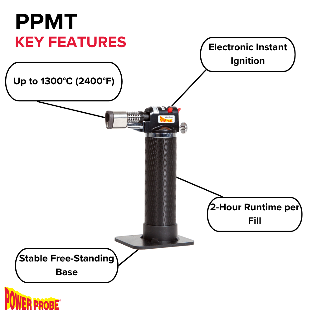 Power Probe PPMT Mini Butane Torch