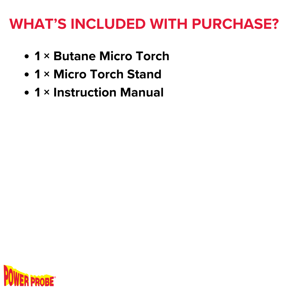 Power Probe PPMT Mini Butane Torch