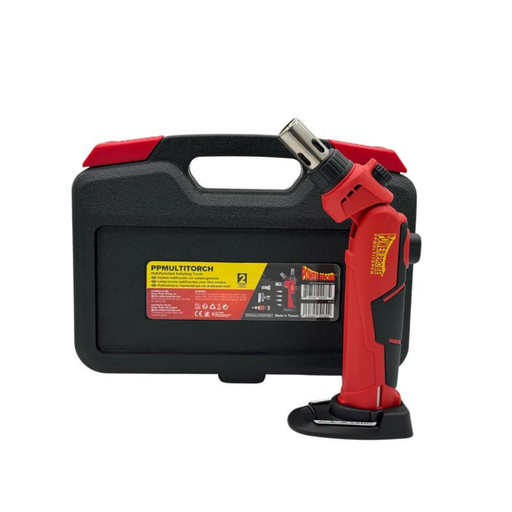 Power Probe PPMULTITORCH Multi-Function Butane Torch, Solder & Hot Air