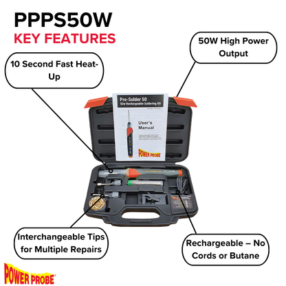 Power Probe PPPS50W Pro Solder Kit