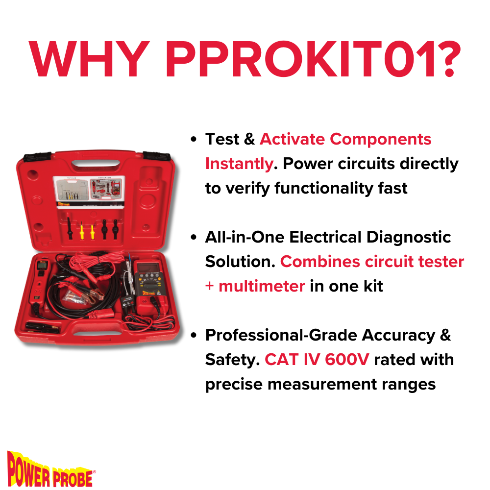 Power Probe - PPROKIT01 - Professional Electrical Test Kit Power Probe - PPROKIT01 - Professional Electrical Test Kit