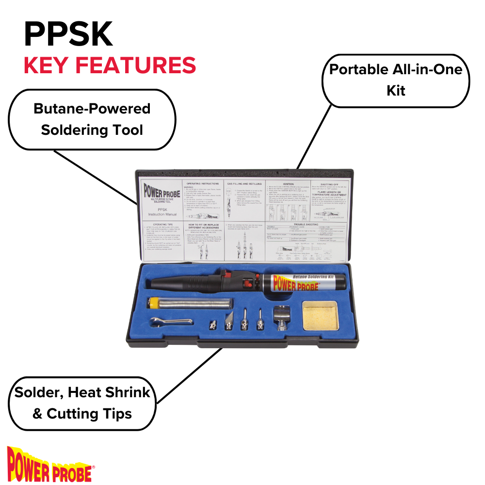 Power Probe PPSK Butane Soldering Kit