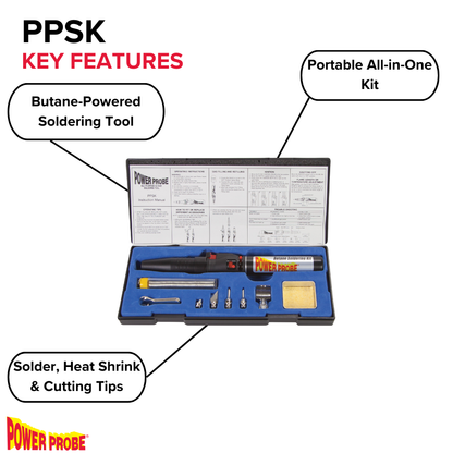 Power Probe PPSK Butane Soldering Kit