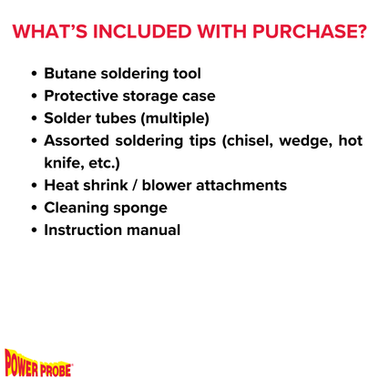 Power Probe PPSK Butane Soldering Kit