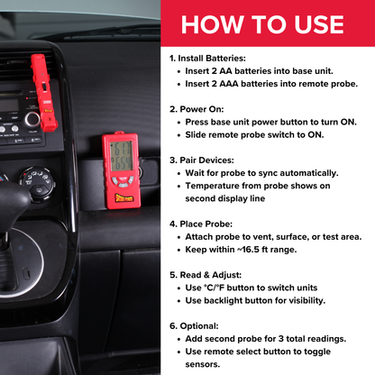 Power Probe TEMPKIT Wireless Thermometer