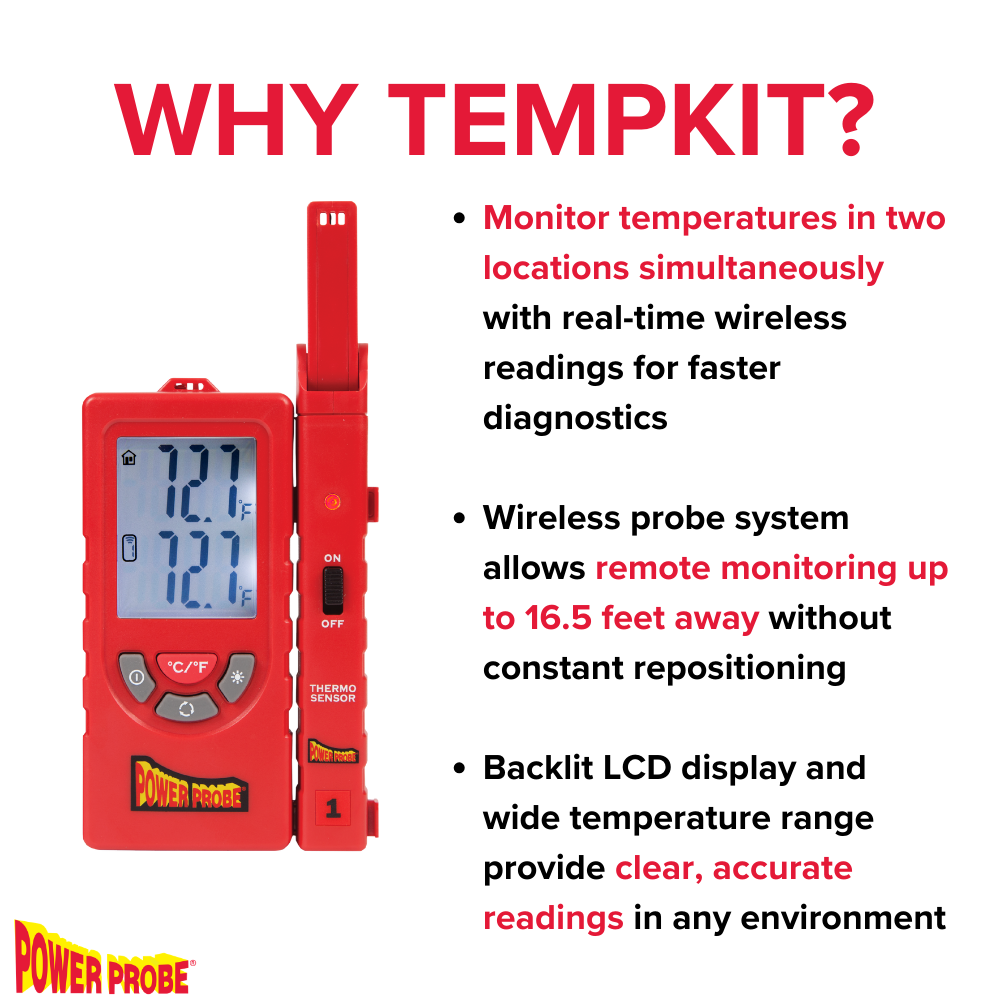 Power Probe TEMPKIT Wireless Thermometer