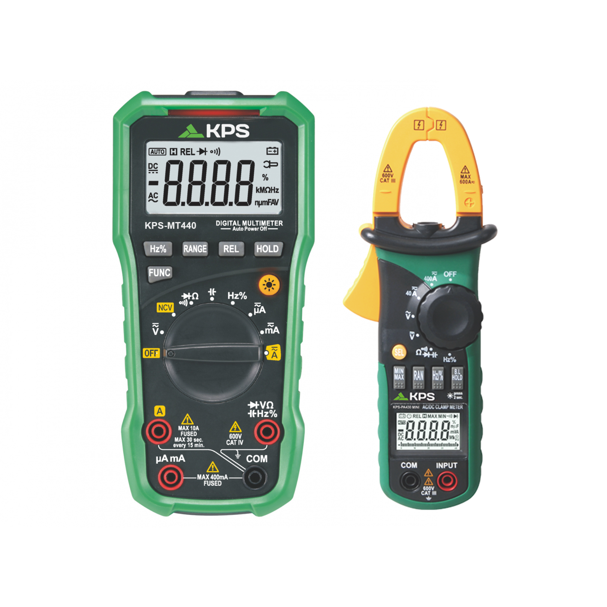KPS MT440 Auto DMM & PA430MINI AC/DC DCM Power Probe